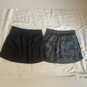 2 pairs Old Navy Zipper Skort. Medium